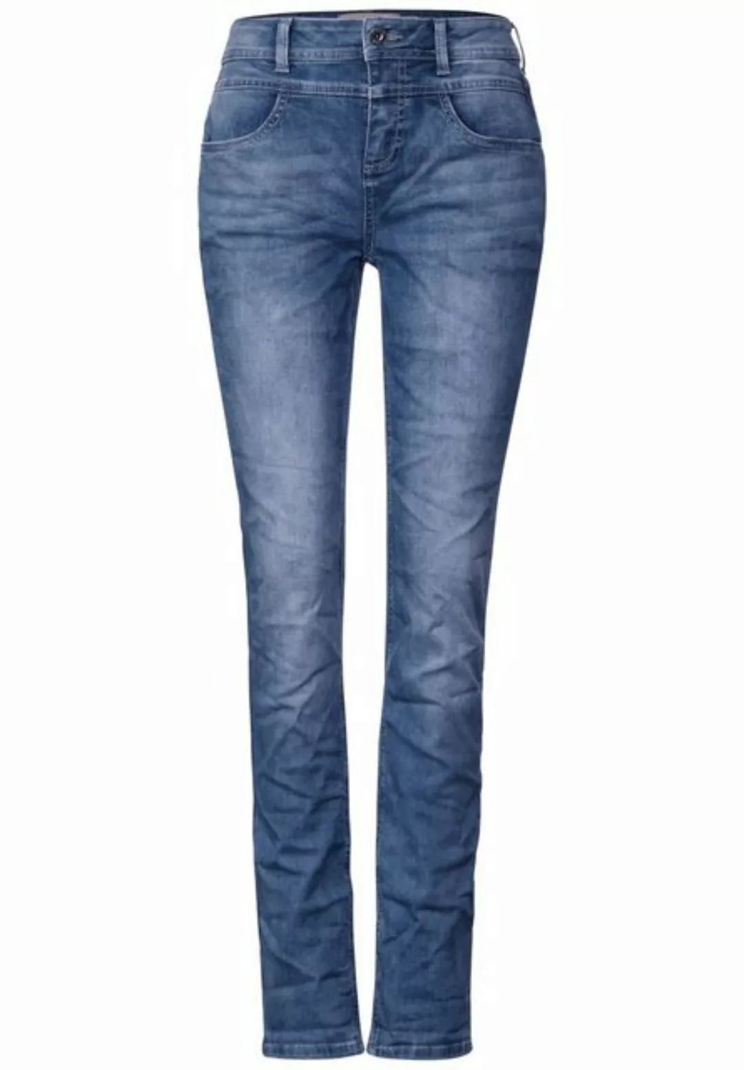 STREET ONE Slim-fit-Jeans, aus Baumwolle mit Stretchanteil günstig online kaufen