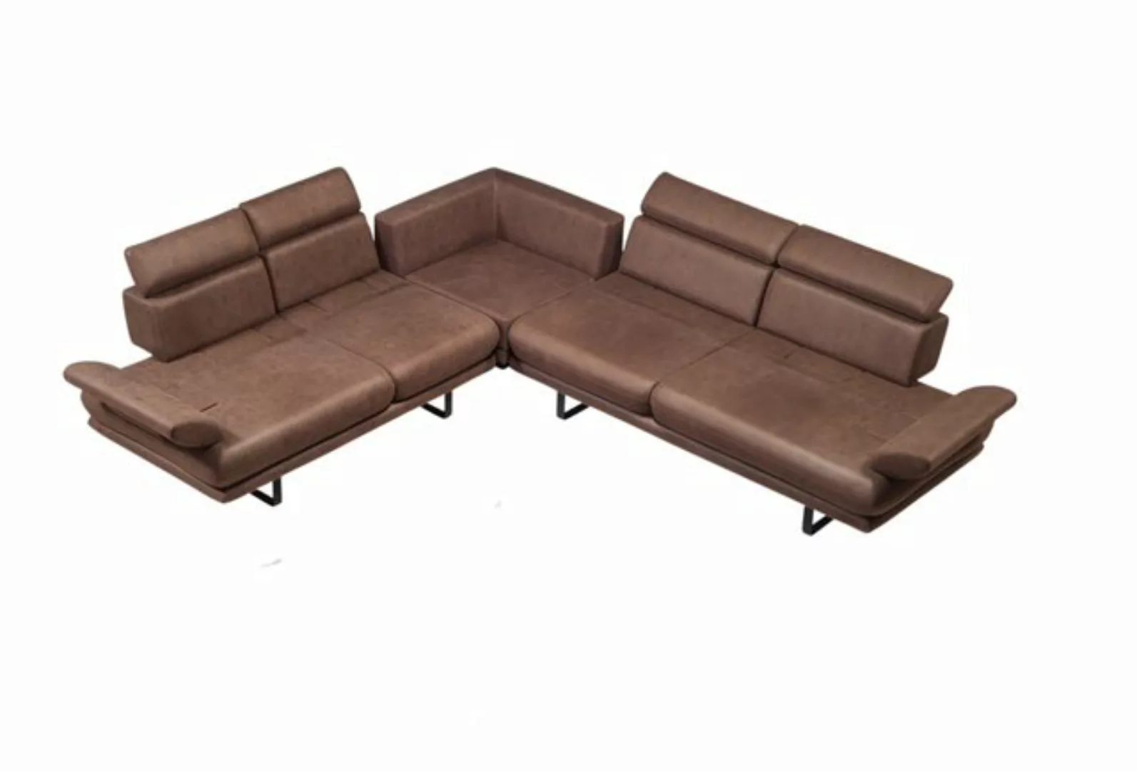 Villa Möbel Ecksofa Energy, 1, mit Relax-/Bettfunktion durch verstellbare R günstig online kaufen