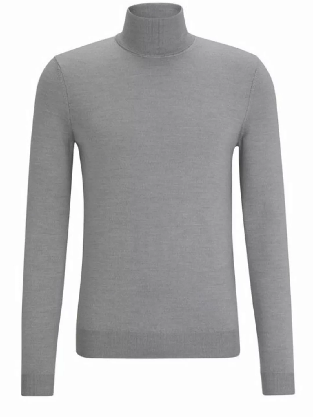 HUGO Rollkragenpullover Slim-Fit Rollkragenpullover aus Schurwolle günstig online kaufen