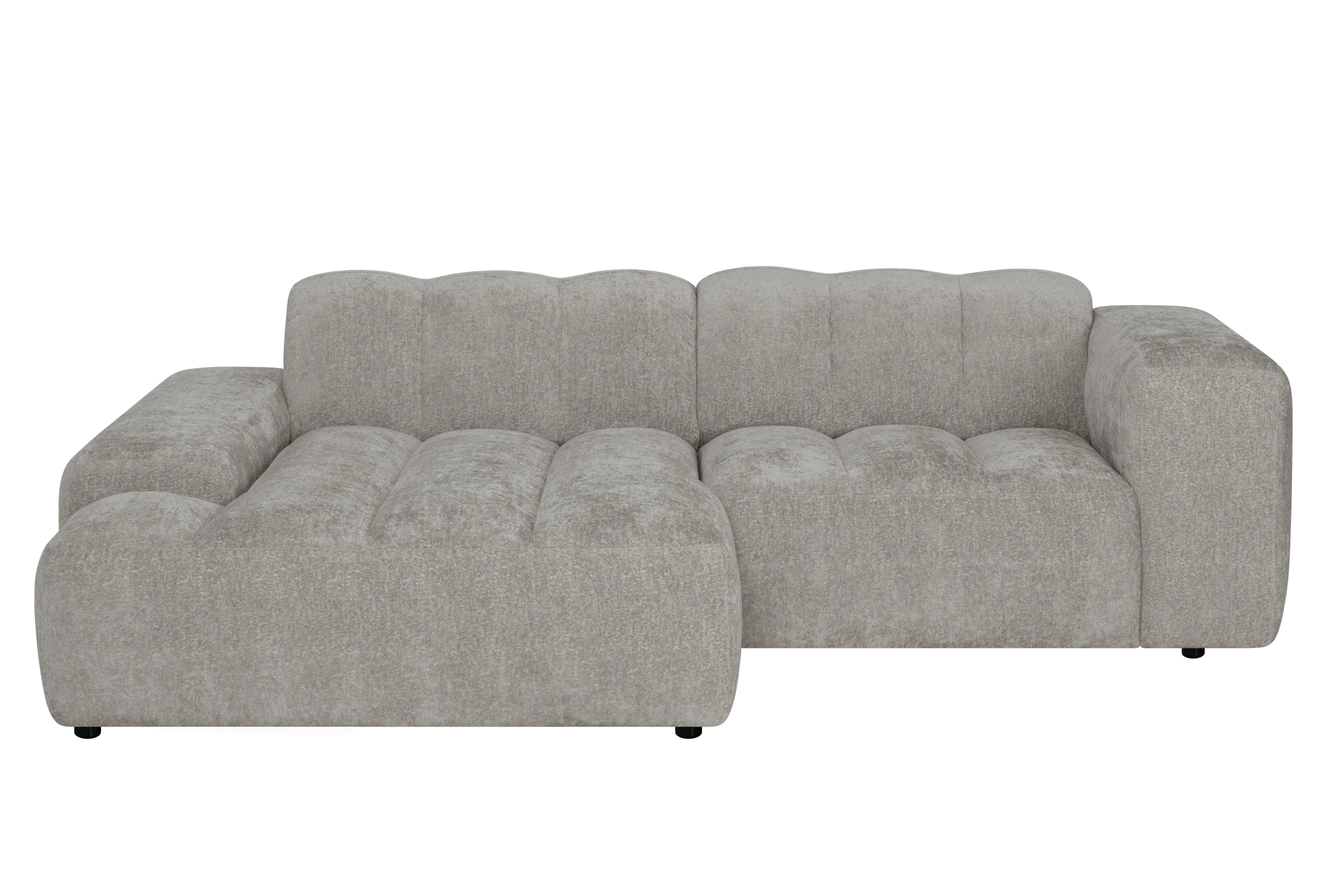 NADUVI Collection | Ecksofa Sandro links 2,5-Sitzer Chenille günstig online kaufen