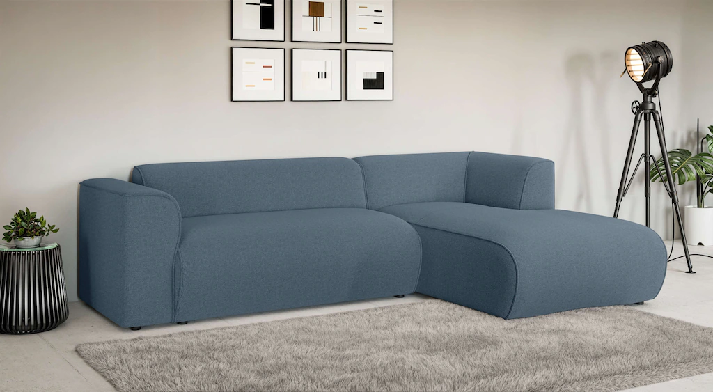 INOSIGN Ecksofa "Genton mit Ottomane rechts oder links bestellbar, B/T/H 25 günstig online kaufen