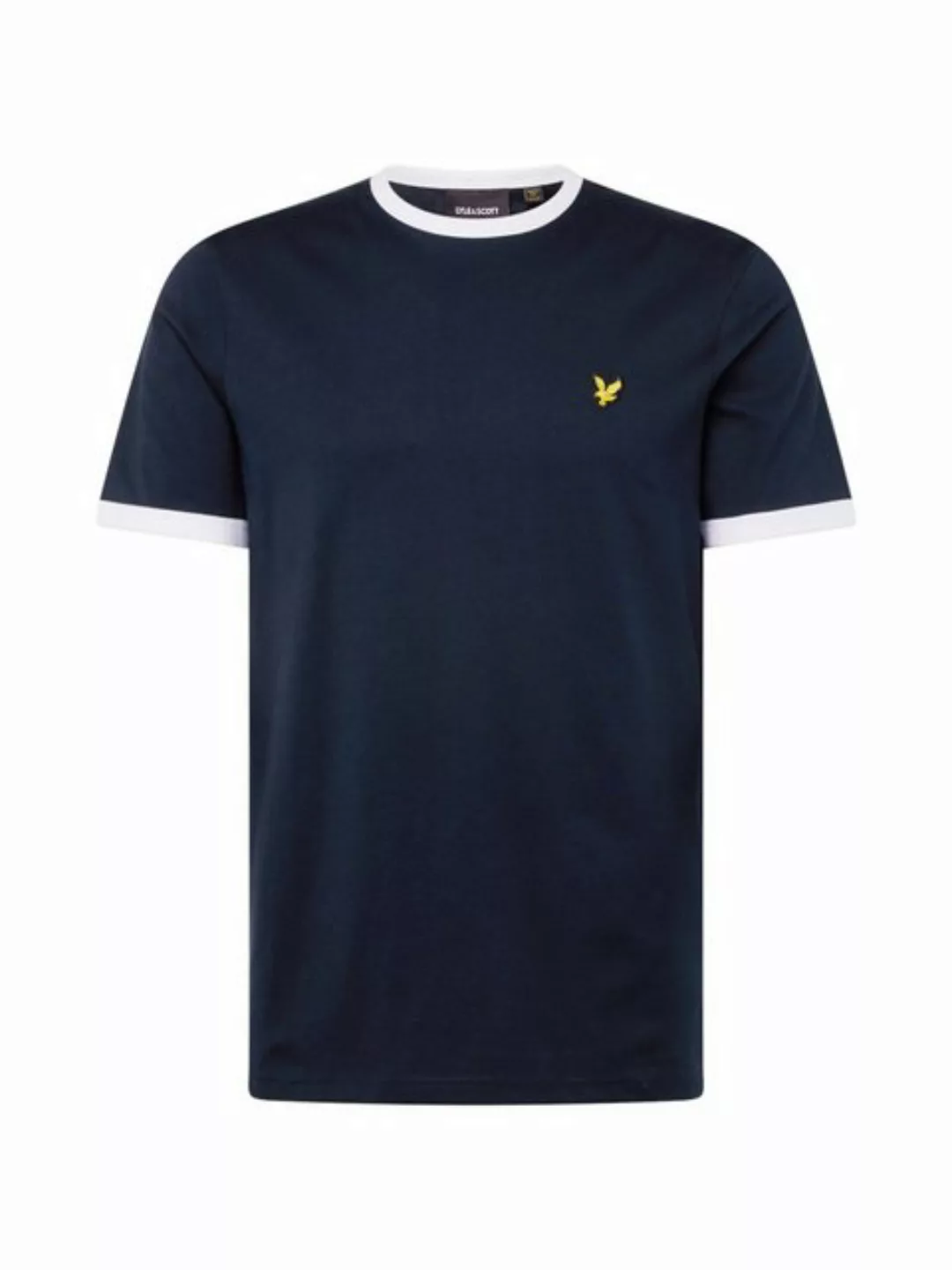 Lyle & Scott T-Shirt Mit Kontrastierender Zierleiste günstig online kaufen