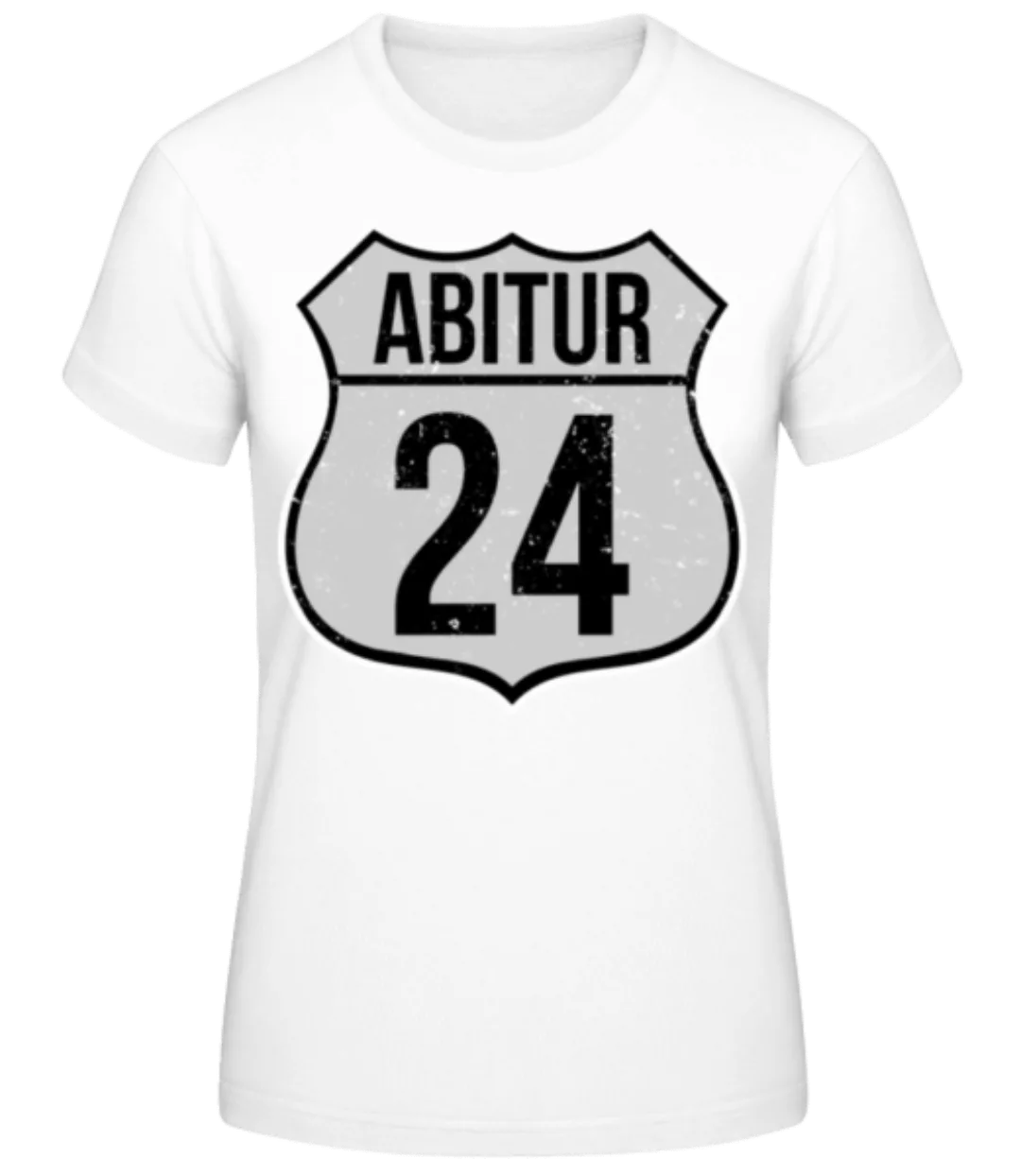 Route 66 Abitur 2024 · Frauen Basic T-Shirt günstig online kaufen