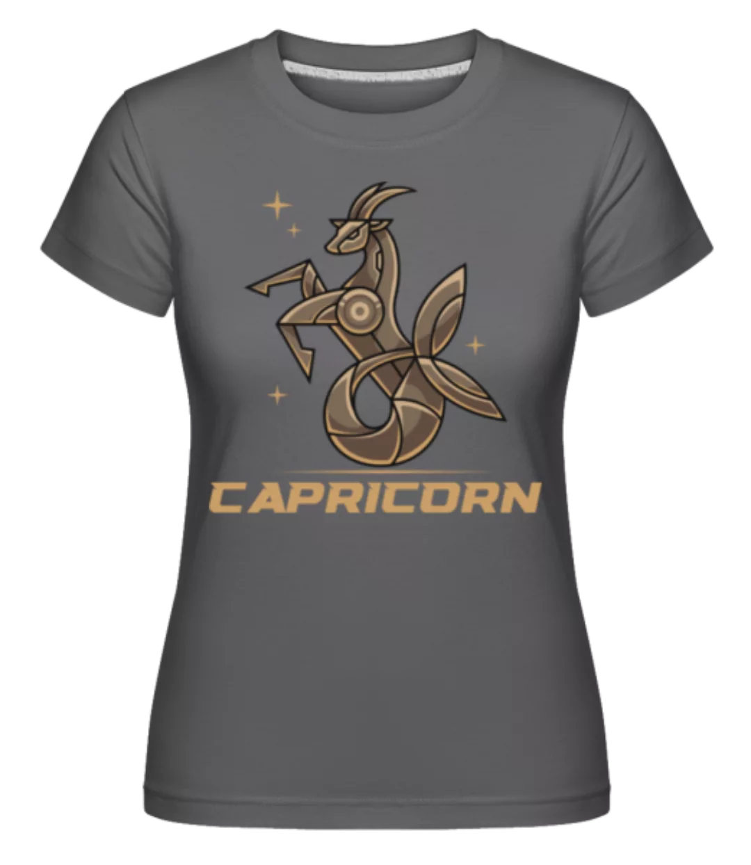 Mecha Robotic Zodiac Sign Capricorn · Shirtinator Frauen T-Shirt günstig online kaufen
