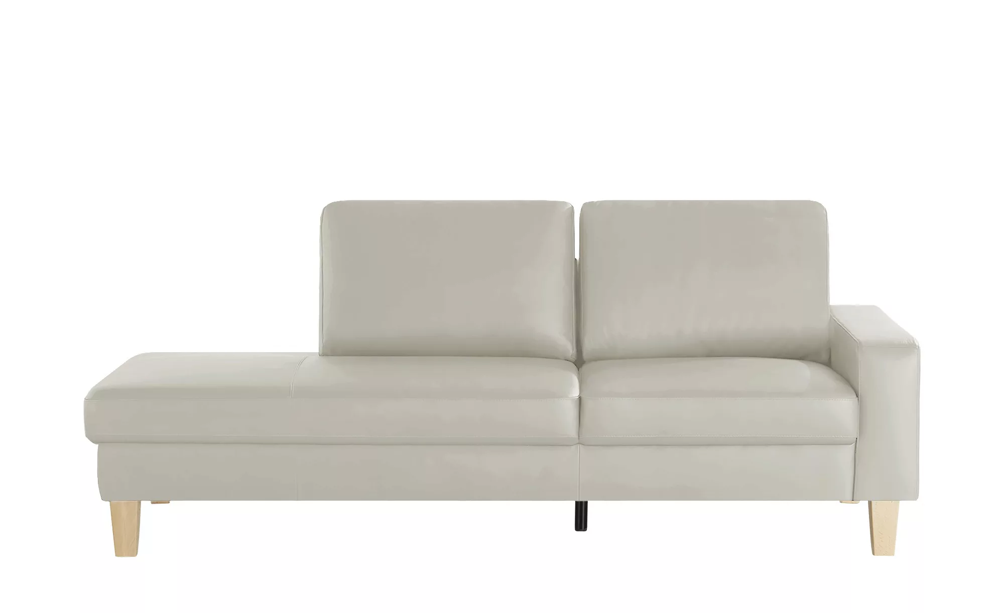 Recamiere  Bena - grau - 213 cm - 86 cm - 97 cm - Polstermöbel > Sofas > Ei günstig online kaufen