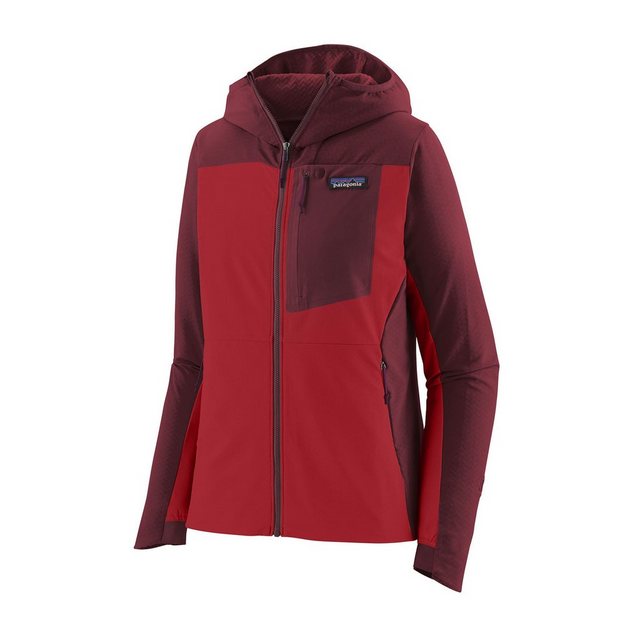 Patagonia Softshelljacke Patagonia Ws R1 CrossStrata Hoody - Softshelljacke günstig online kaufen