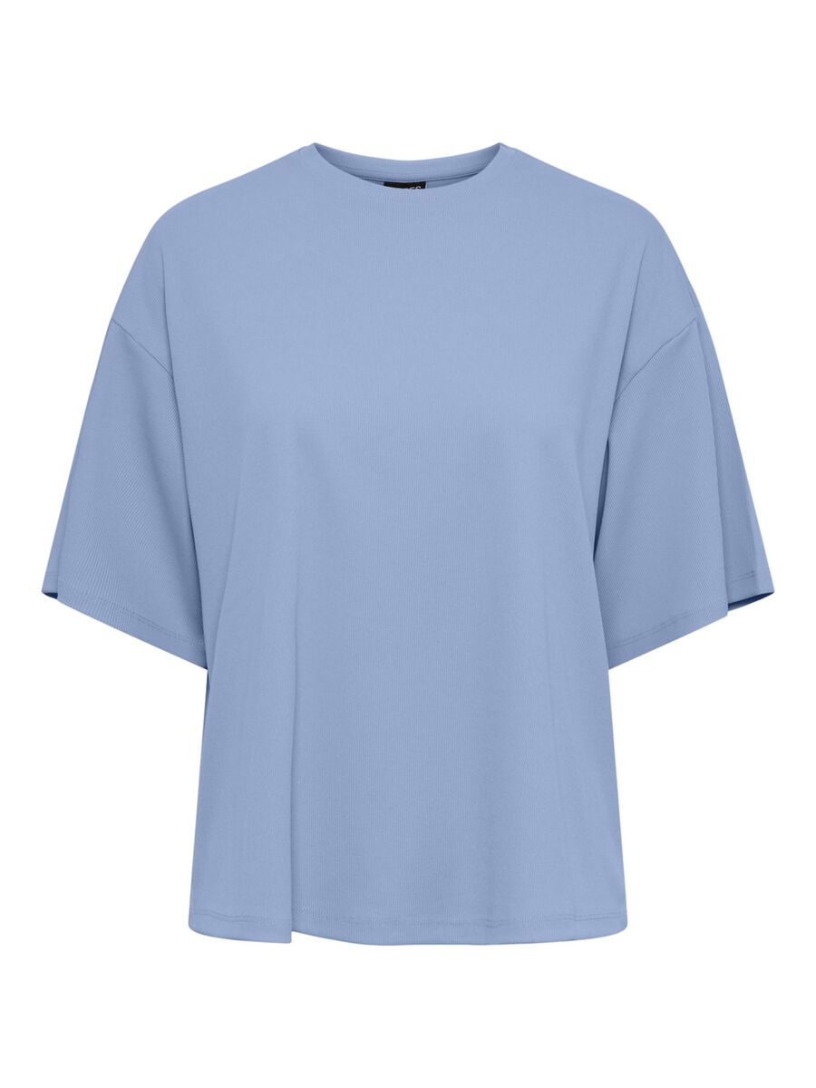 PIECES Pcapusa T-shirt Damen Blau günstig online kaufen
