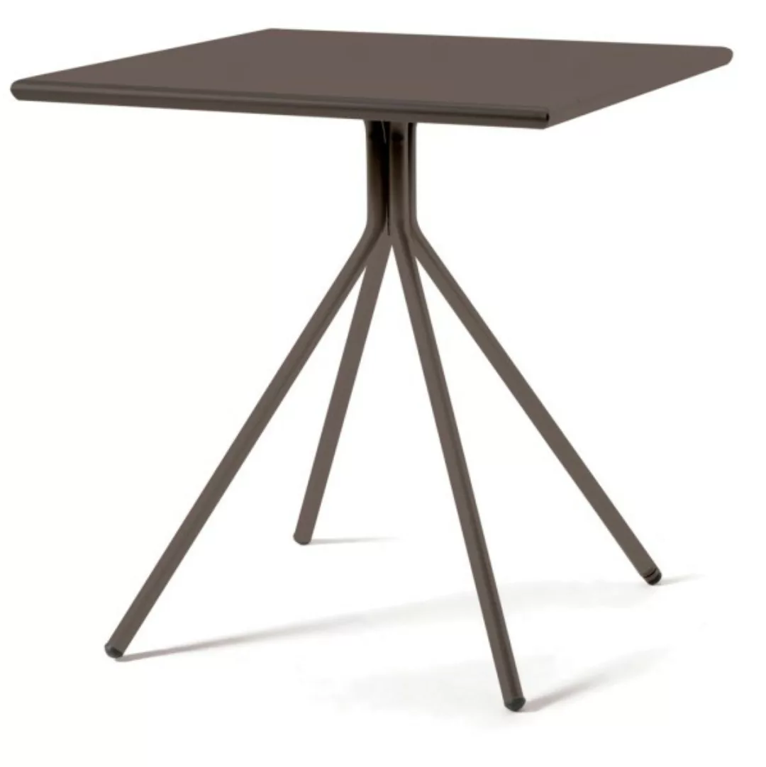 Outdoortisch Rick 80x80x75 cm bronze günstig online kaufen