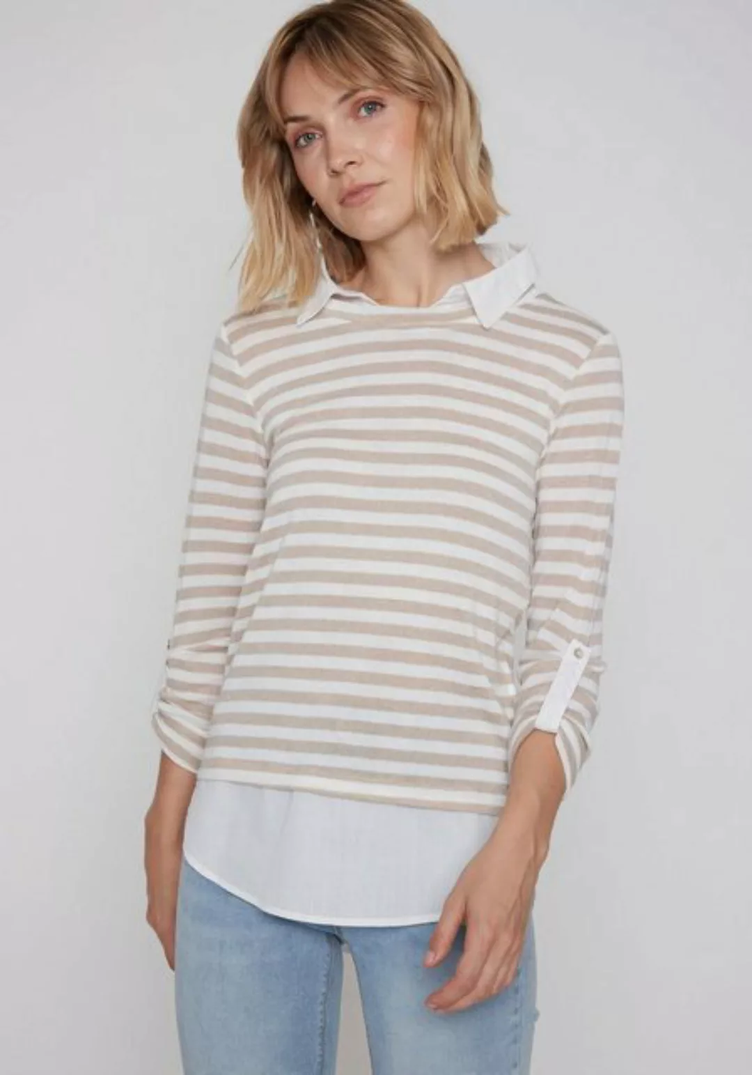 HaILY’S Strickpullover "LS P TP Li44nda Stripe" günstig online kaufen