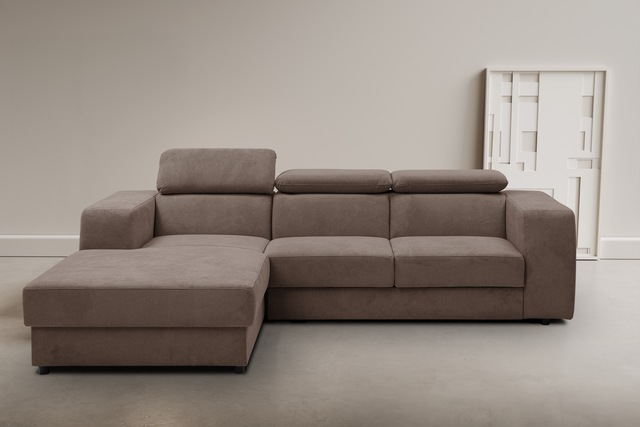 WERK2 Ecksofa »Cherry, modernes Sofa mit Komfortfunktionen, Breite 270cm, L günstig online kaufen