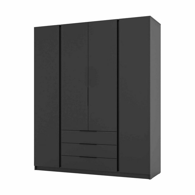 Furnix Kleiderschrank Timotes 200 cm Schrank mit drei Schubladen mit/ohne S günstig online kaufen