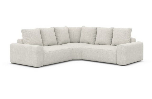 Sofa Dreams Ecksofa Ecksofa Gomera L Form Stoff, Strukturstoff, Samtstoff, günstig online kaufen