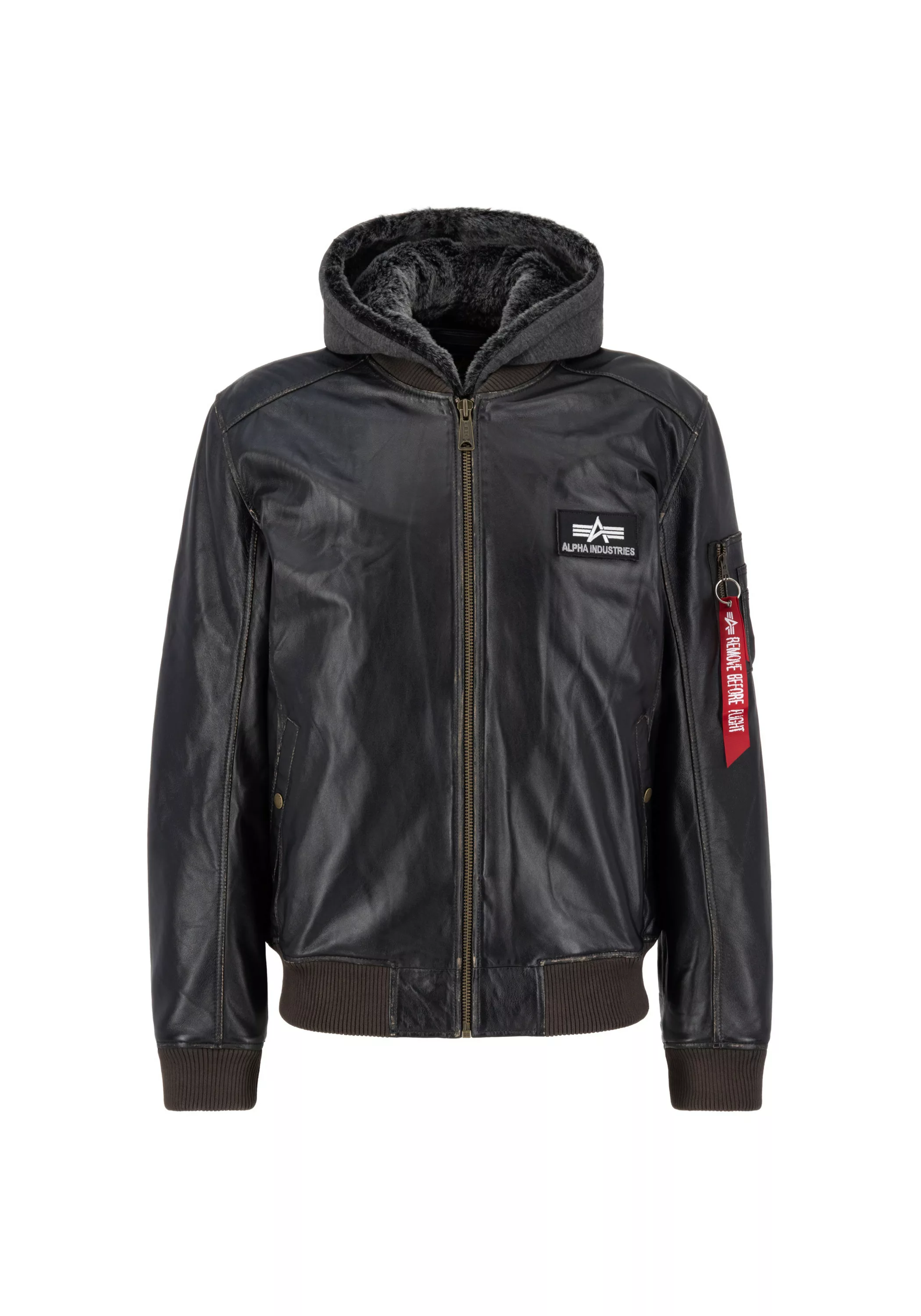 Alpha Industries Lederjacke "Alpha Industries Men - Leather & Vegan Jackets günstig online kaufen