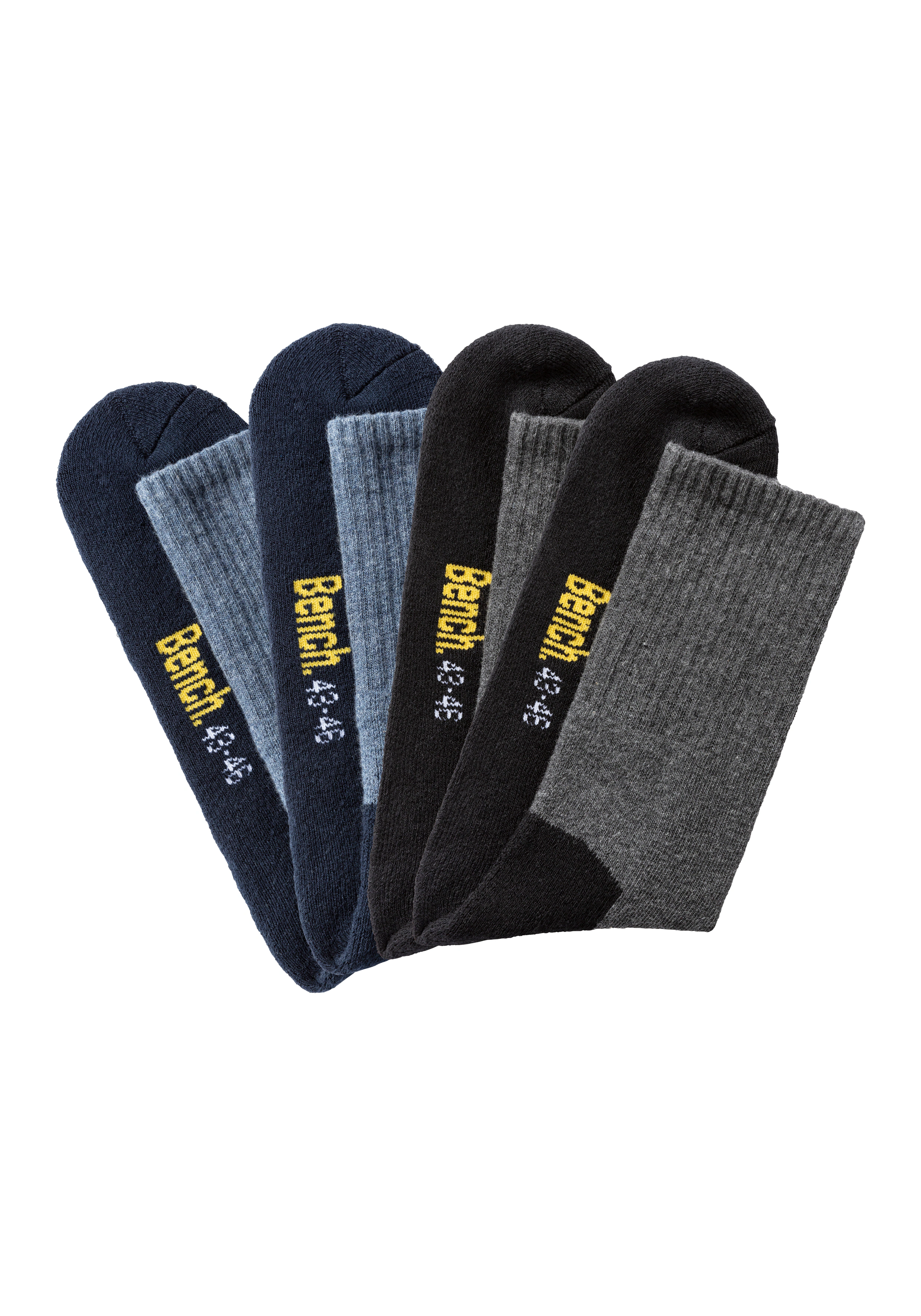 Bench. Tennissocken, (Packung, 4 Paar), mit Fußfrottee günstig online kaufen