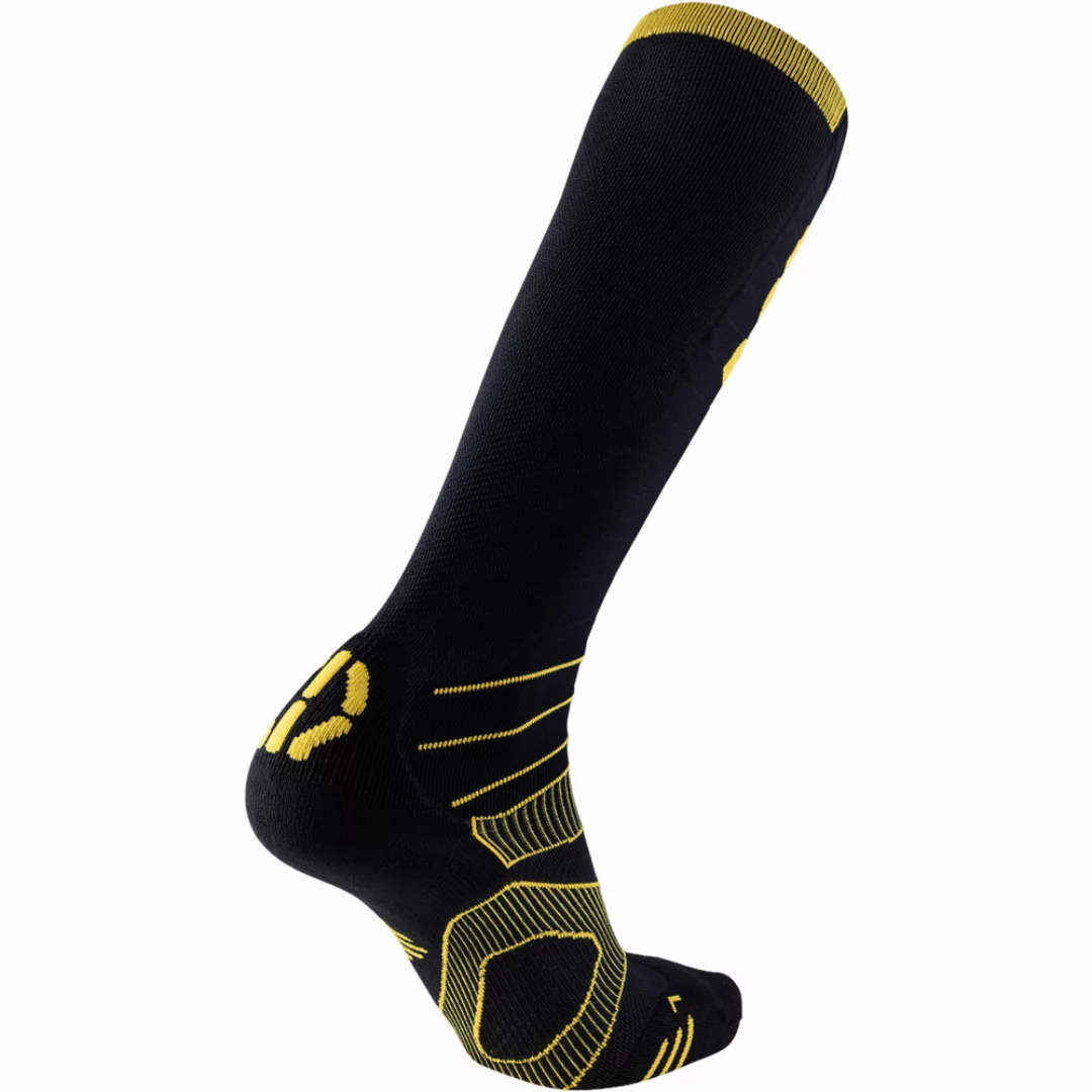 UYN Ski Evo Race Socks Man Herren-Funktionssocken Black Yellow günstig online kaufen