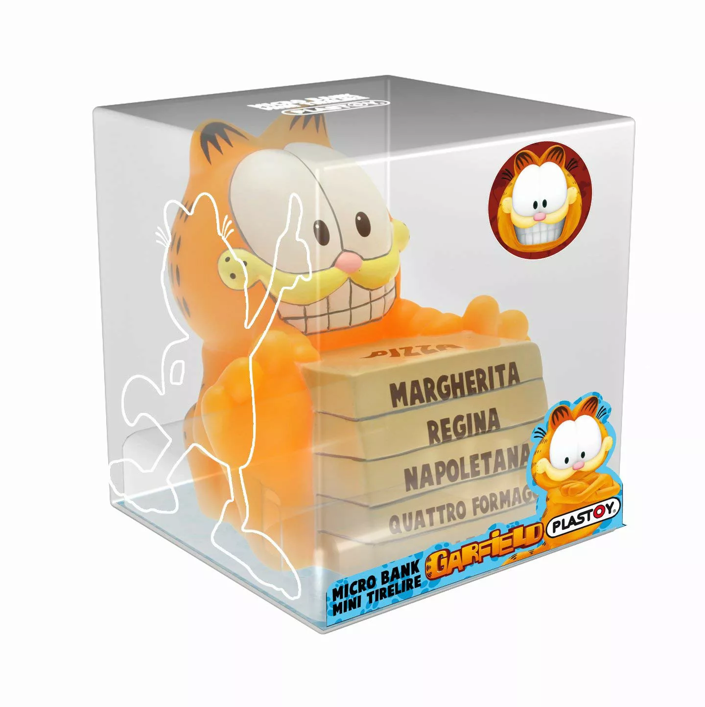 Plasytoy 80051 - Mini-spardose - Garfield Mit Pizza günstig online kaufen