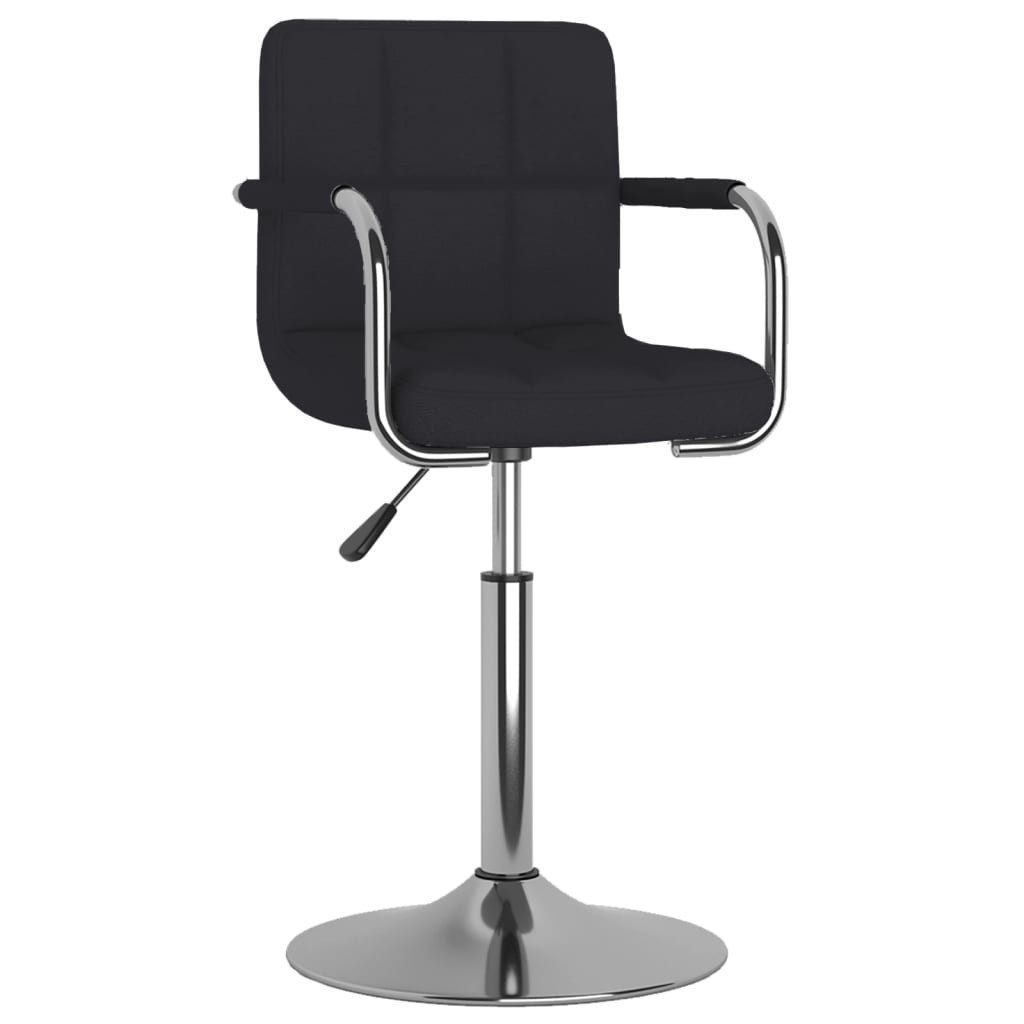 vidaXL Barhocker Barhocker Schwarz Stoff (1 günstig online kaufen