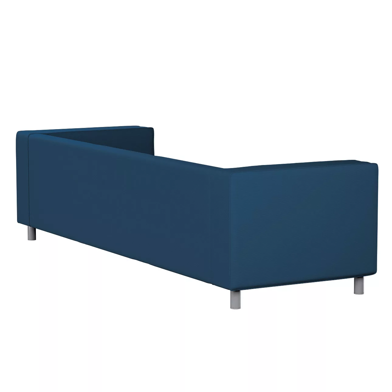 Bezug für Klippan 4-Sitzer Sofa, marinenblau , Bezug für Klippan 4-Sitzer, günstig online kaufen