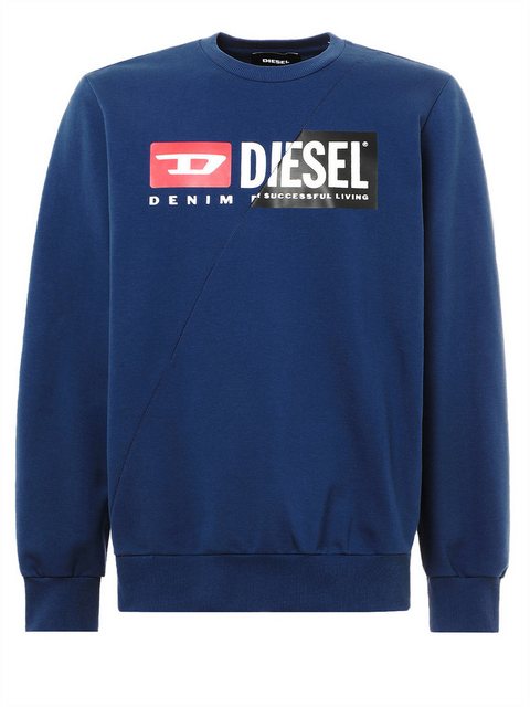 Diesel Sweatshirt Regular Fit Pullover - S-GIRK-CUTY 8MG günstig online kaufen