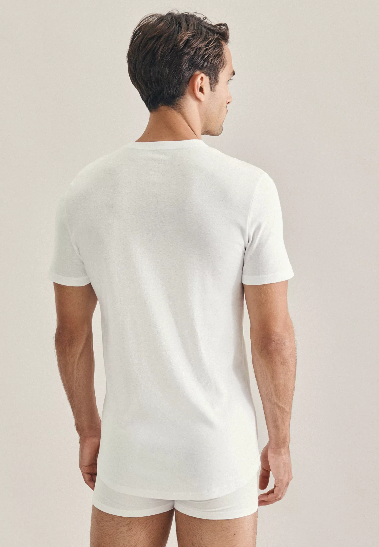 seidensticker T-Shirt Modern Basic (2-tlg) Rundhals-Ausschnitt, modern, ver günstig online kaufen