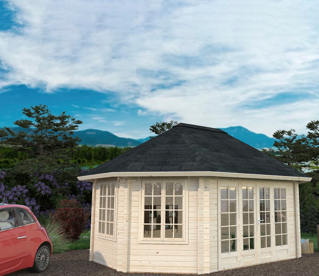 Palmako Gartenhaus "Pavillon Hanna", naturbelassen günstig online kaufen