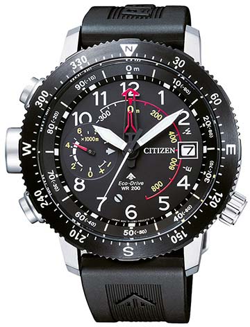 Citizen Solaruhr »Promaster Altichron, BN4044-15E«, Armbanduhr, Herrenuhr, günstig online kaufen