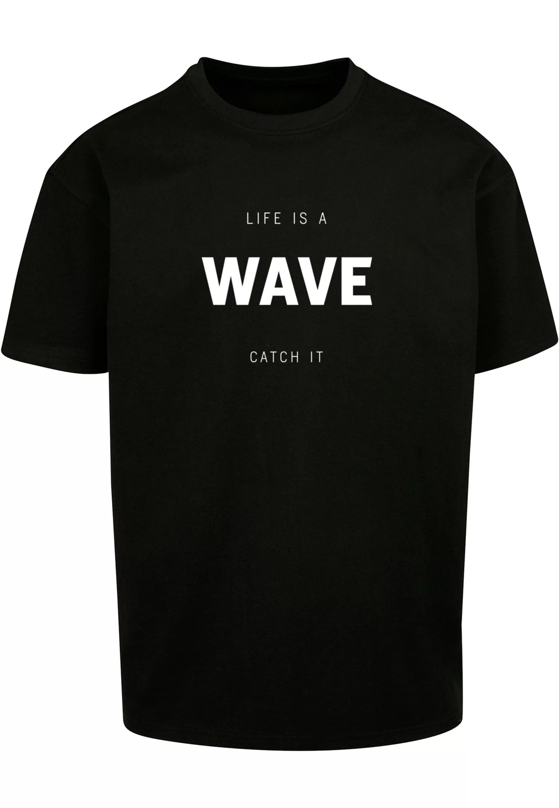 Merchcode T-Shirt "Merchcode Herren Summer - Life is a wave Heavy Oversize günstig online kaufen