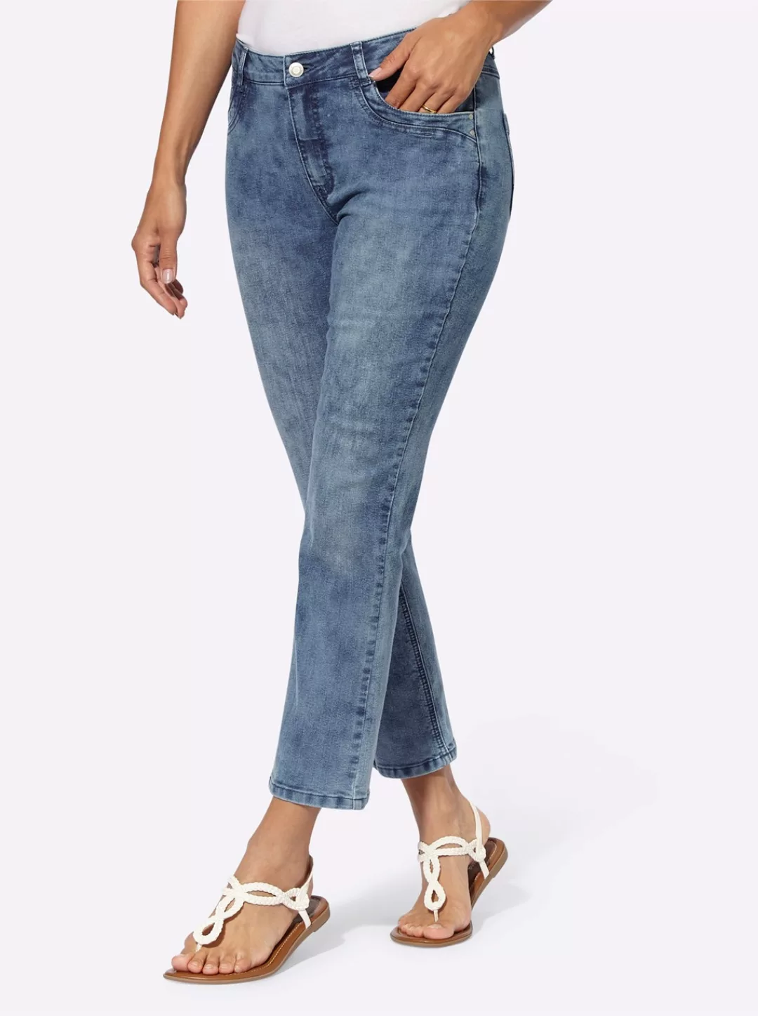 Casual Looks 5-Pocket-Jeans, (1 tlg.) günstig online kaufen