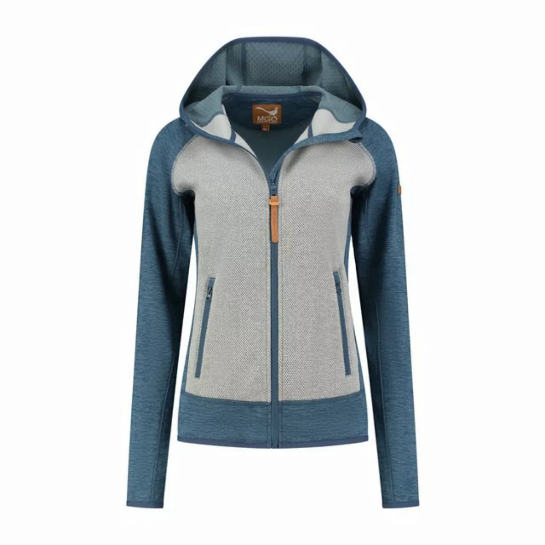 MGO Strickjacke MGO Clara Cardigan Lady Blue M günstig online kaufen