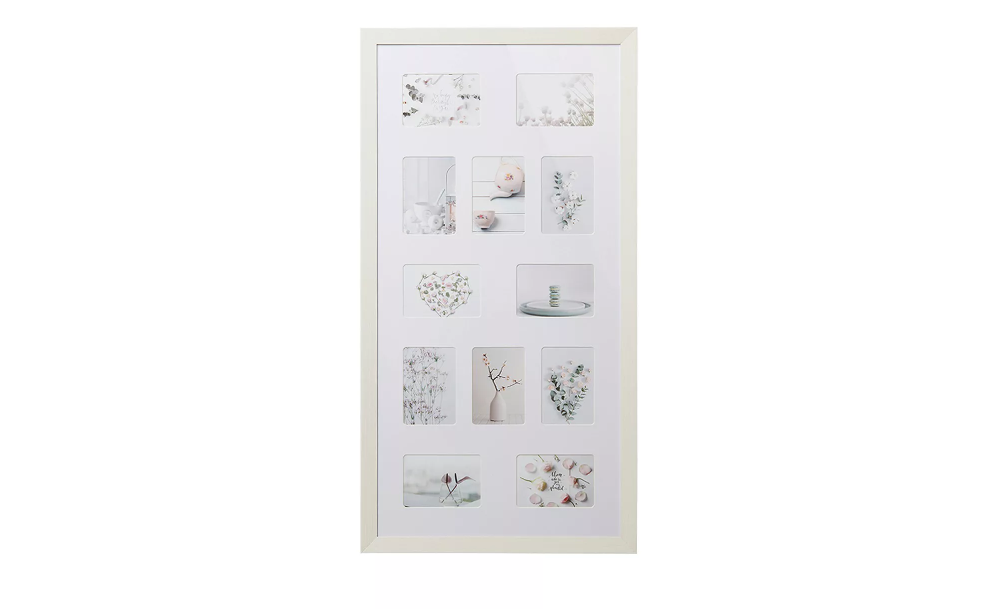 Collage - weiß - Holz - 50 cm - 95 cm - 1,5 cm - Sconto günstig online kaufen