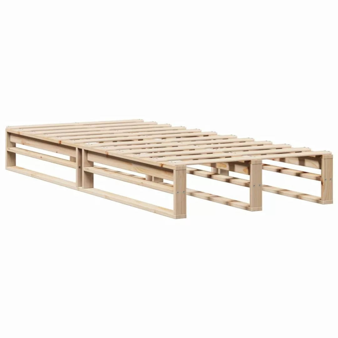 vidaXL Bett Massivholzbett ohne Matratze 90x200 günstig online kaufen