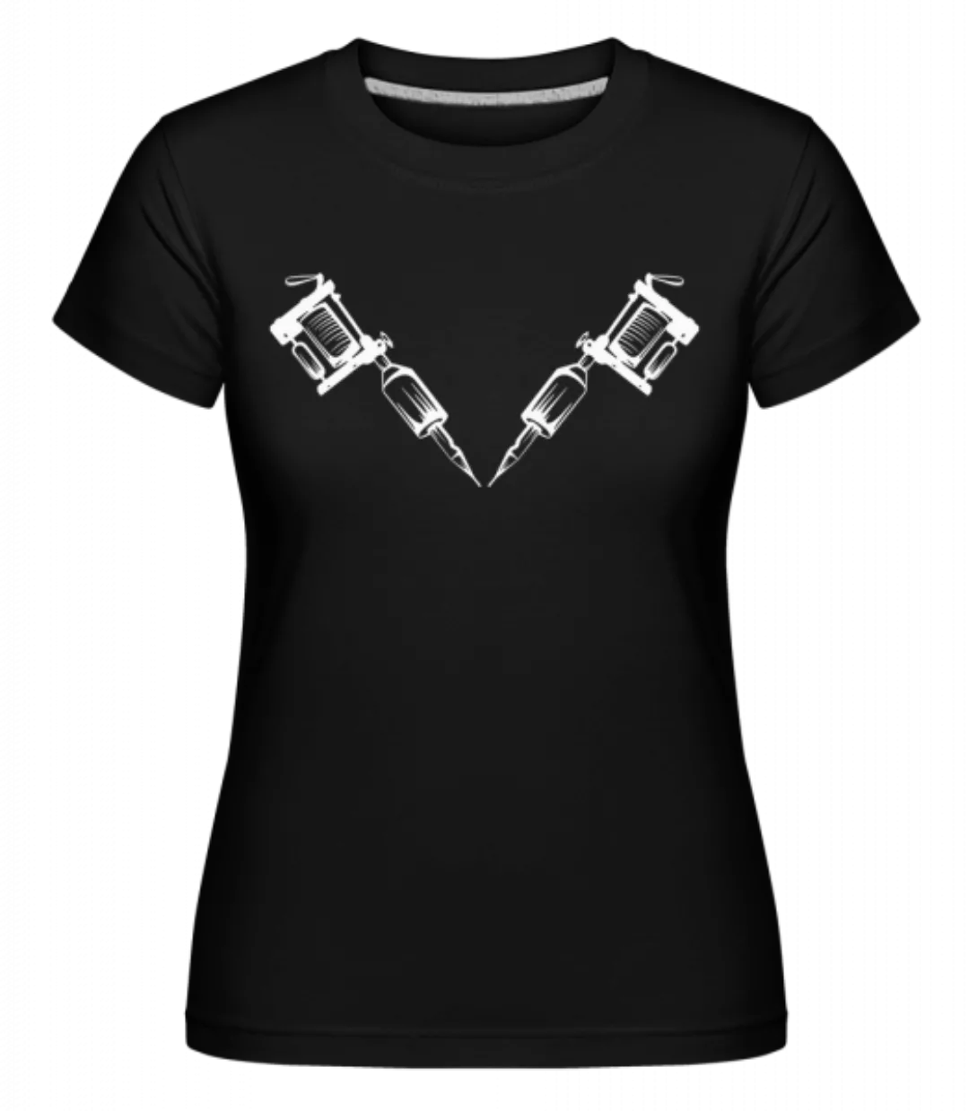 Tätowiermaschine Tattoo · Shirtinator Frauen T-Shirt günstig online kaufen