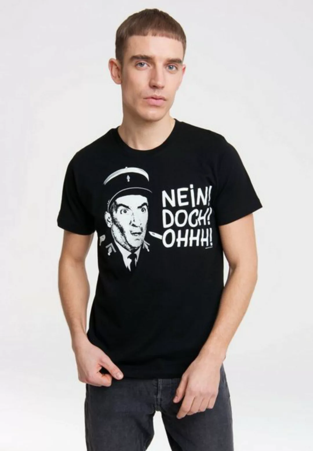 LOGOSHIRT T-Shirt Gendarme von St. Tropez - Nein! Doch! Ooh! mit Louis de F günstig online kaufen