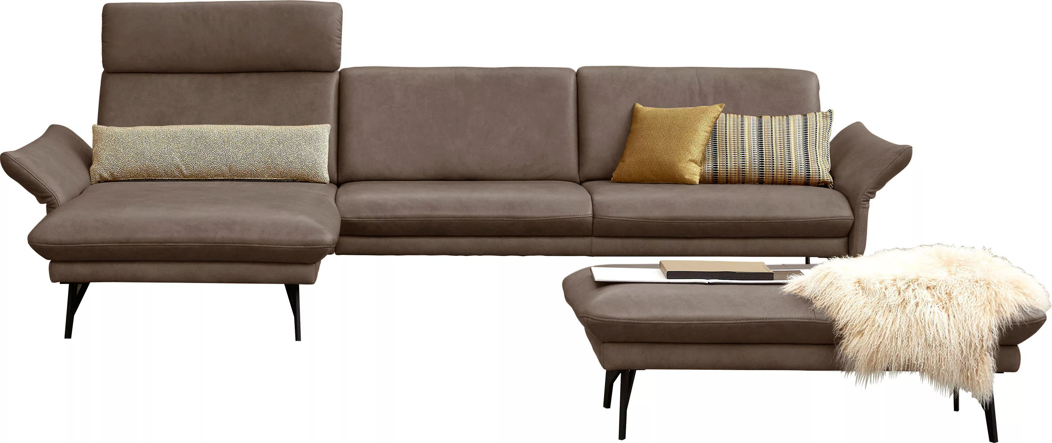 himolla Ecksofa »1928«, (Sofa mit oder ohne Hocker auswählen!), ohne Hocker günstig online kaufen