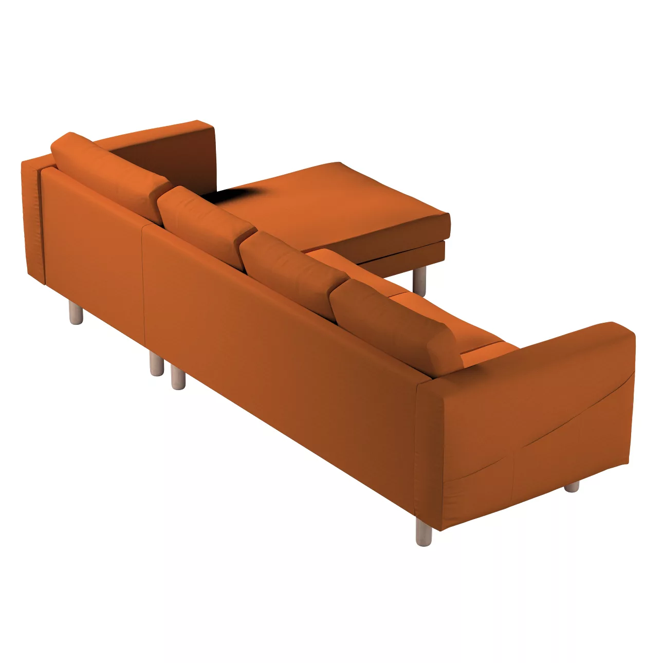 Bezug für Norsborg 4-Sitzer Sofa mit Recamiere, Karamell, Norsborg Bezug fü günstig online kaufen