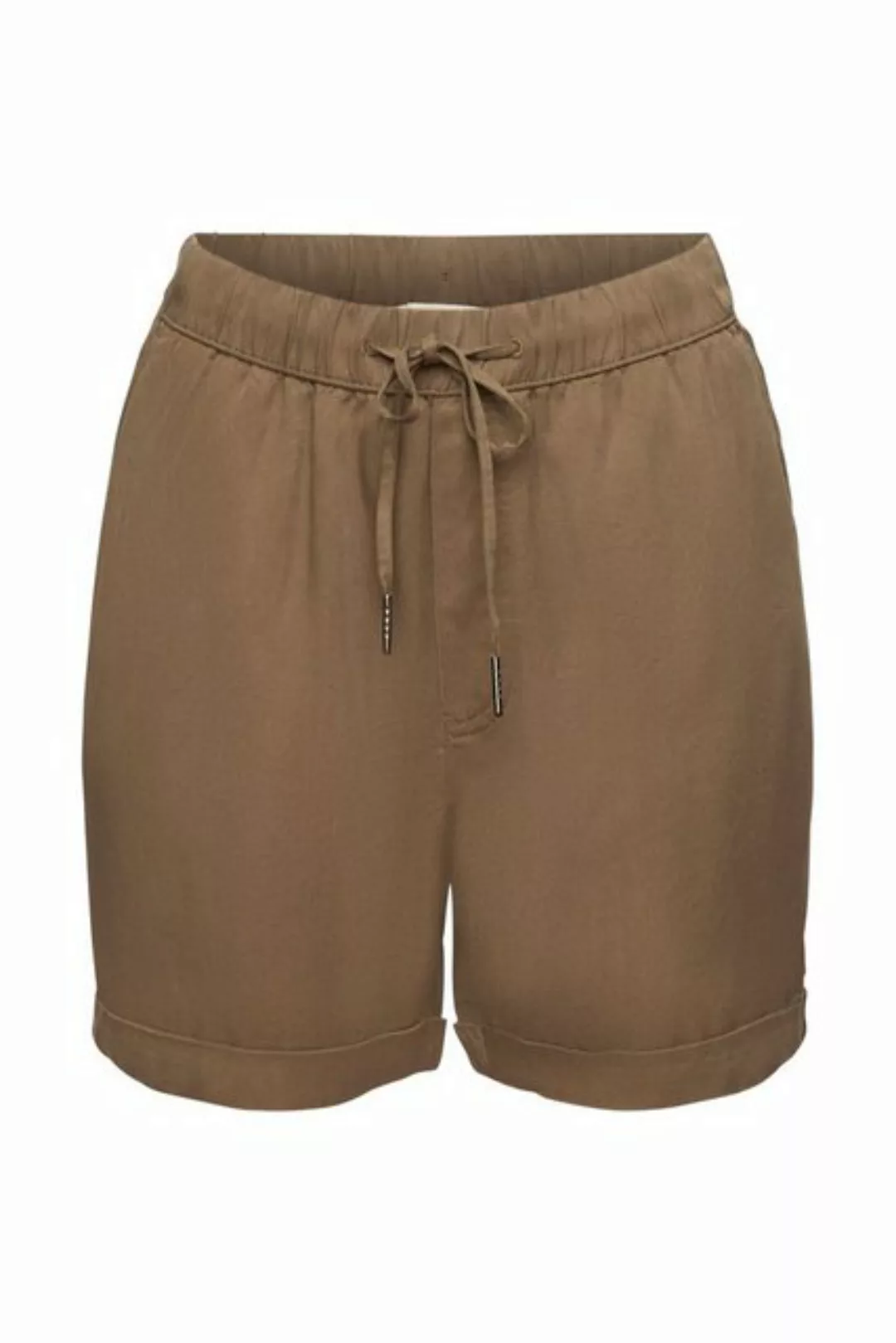 edc by Esprit Shorts Shorts aus TENCEL™ mit Bindegürtel (1-tlg) günstig online kaufen