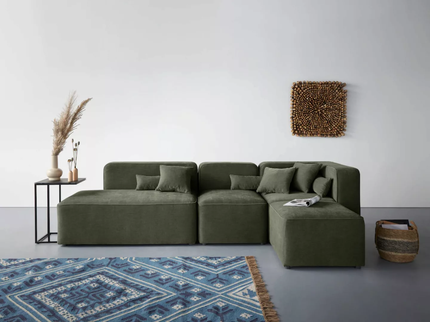 andas Ecksofa "Sundstrup L-Form", Modulserie, individuelle Zusammenstellung günstig online kaufen