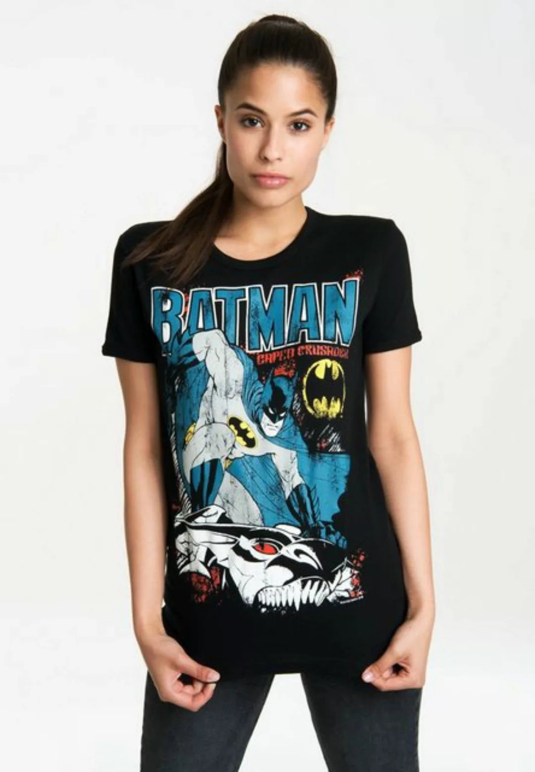 LOGOSHIRT T-Shirt "Batman Hunter", mit lizenzierten Originaldesign günstig online kaufen
