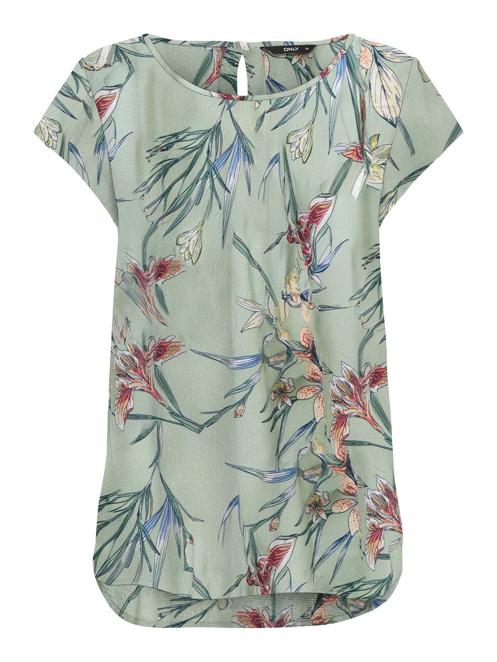 ONLY Shirtbluse "ONLNOVA LIFE S/S TOP AOP PTM" günstig online kaufen