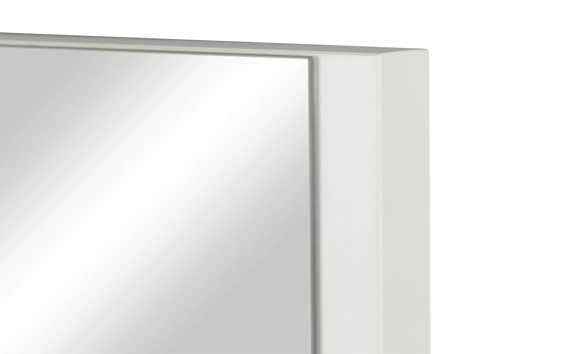 smart Spiegel  BEN ¦ weiß ¦ Holzwerkstoff,Glas ¦ Maße (cm): B: 104 H: 50 T: günstig online kaufen
