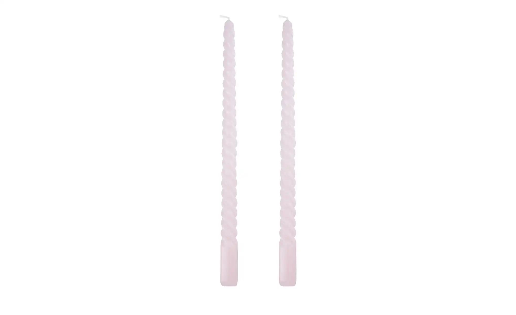 Stabkerze, 2er Set ¦ rosa/pink ¦ Wachs ¦ Maße (cm): H: 30  Ø: 2.15 Accessoi günstig online kaufen