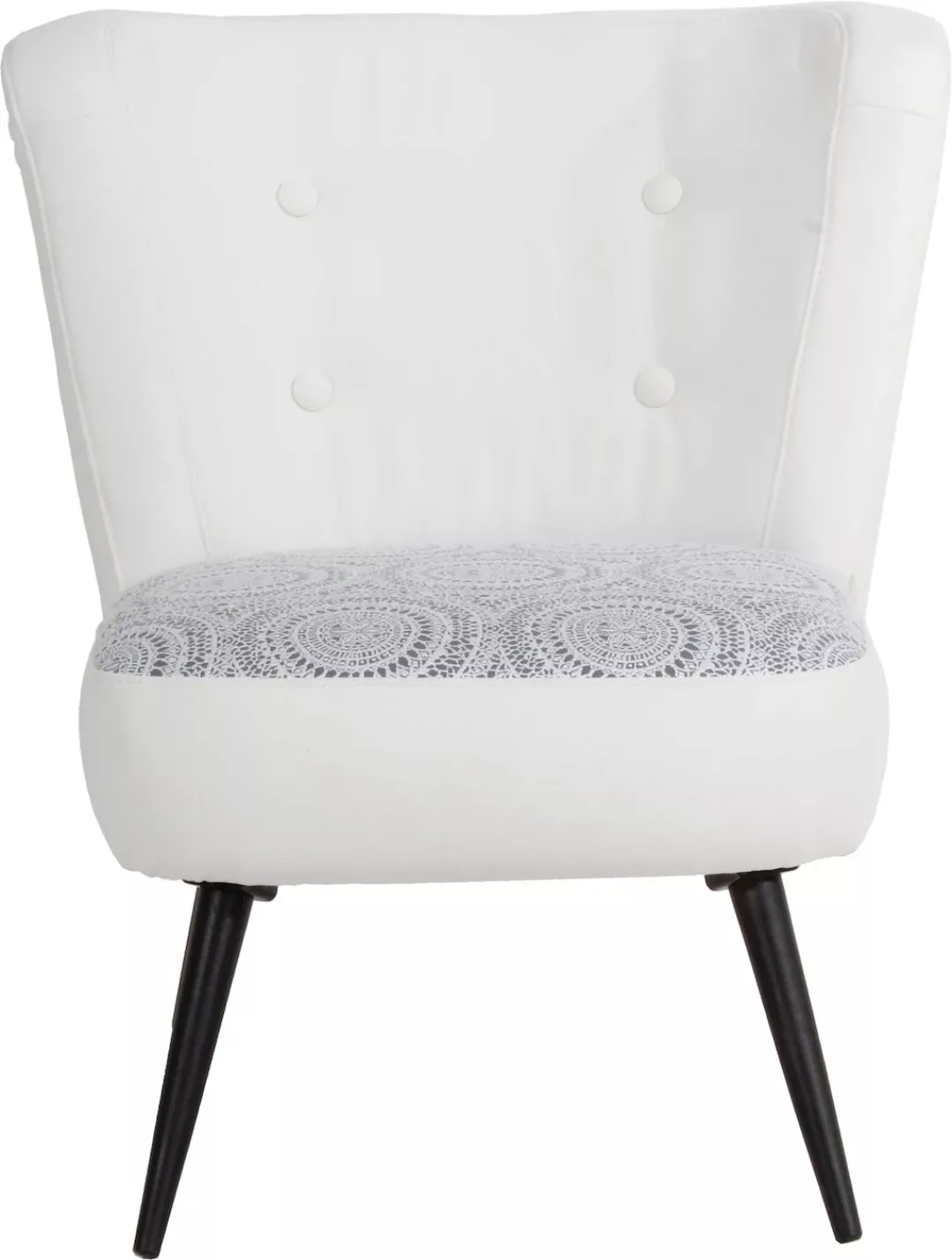Max Winzer® Sessel »Nikki, Loungesessel«, im Retrolook, mit zierlichem Häke günstig online kaufen
