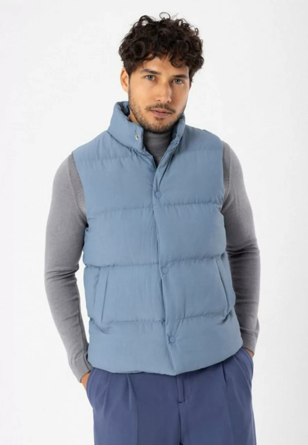 Antioch Kurzweste Stand Collar Puffer Vest günstig online kaufen