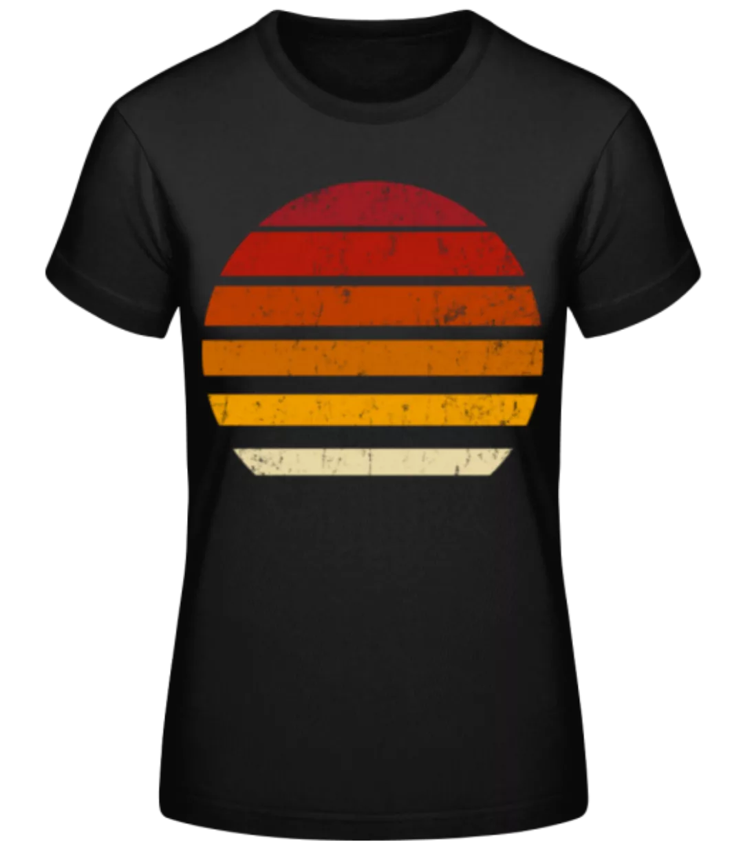 Retro Sonnenuntergang 2 · Frauen Basic T-Shirt günstig online kaufen