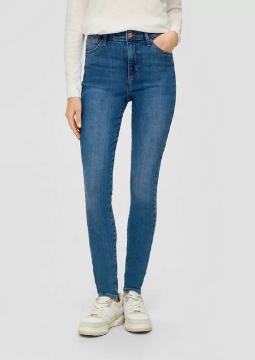 s.Oliver 5-Pocket-Jeans Jeans Anny / Super Skinny Fit / High Rise / Super S günstig online kaufen