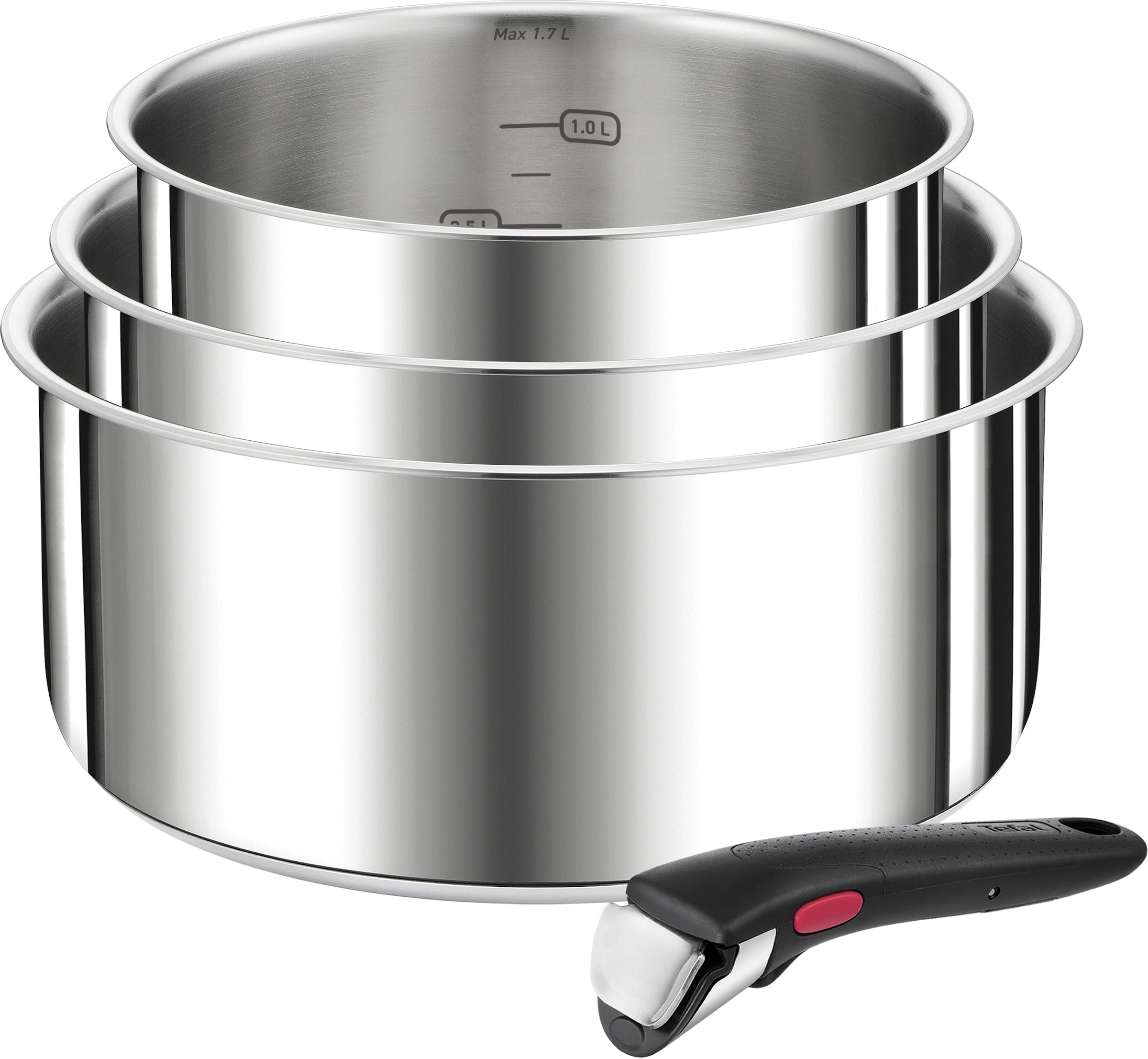 Tefal Topf-Set »L898S4 Ingenio Preference, Topfset Induktion, stapelbar, pl günstig online kaufen