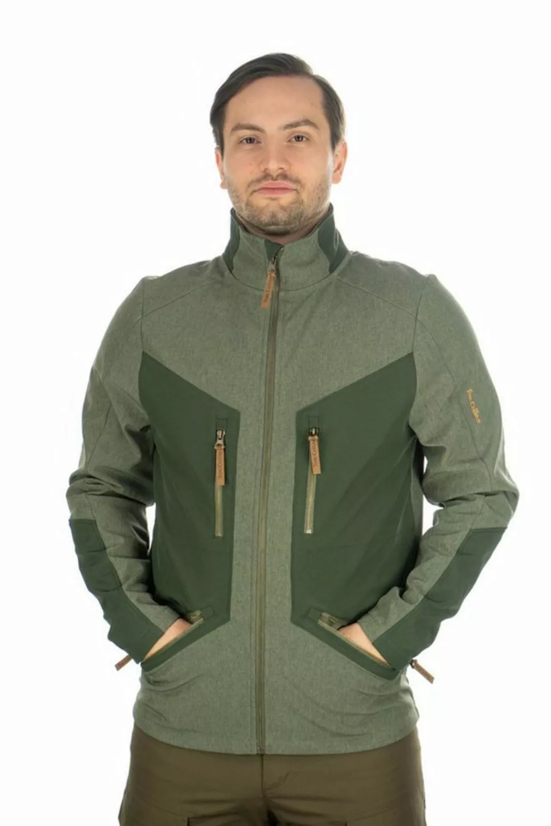 Tom Collins Softshelljacke Gnoyod Herren Outdoorjacke mit Tom Collins-Stick günstig online kaufen