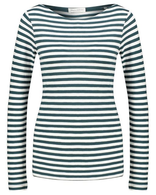 Marc O'Polo T-Shirt Damen Longsleeve aus Bio-Baumwolle (1-tlg) günstig online kaufen