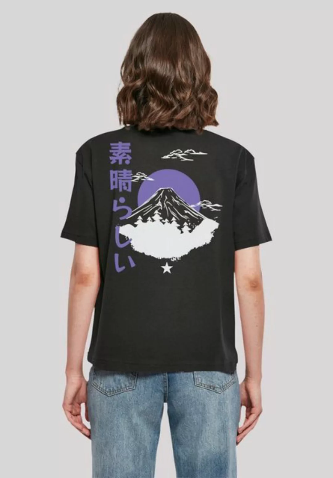 F4NT4STIC T-Shirt Mount Fuji Print günstig online kaufen