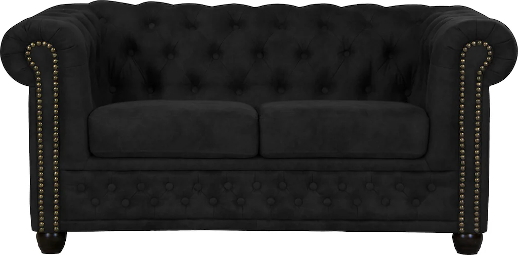 Home affaire Chesterfield-Sofa "Rysum", Chesterfield-Optik, in 2 Bezugsqual günstig online kaufen